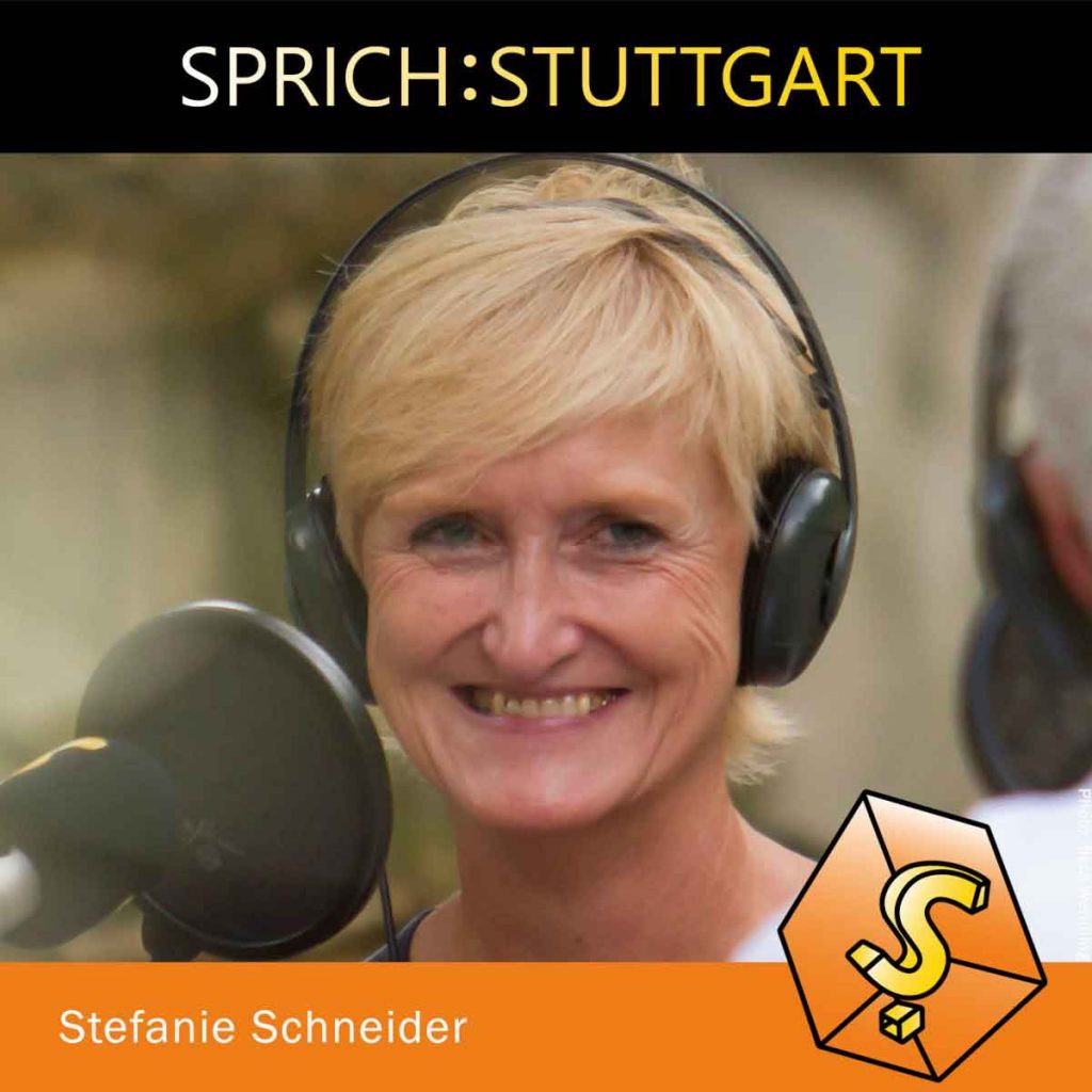 Stefanie Schneider zu Gast bei SPRICH:STUTTGART